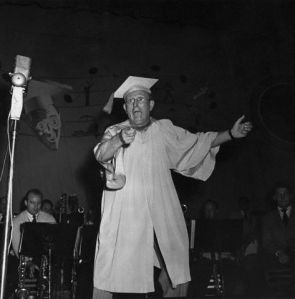Kay Kyser In Graduate Gown