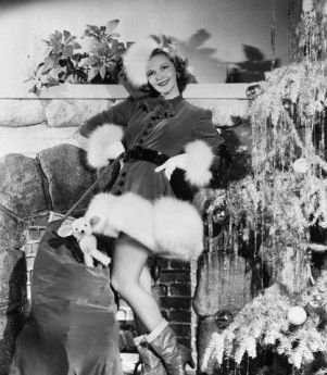 Mary Martin in Sexy Santa Costume