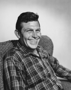 Andy Griffith in the 1960s. 
