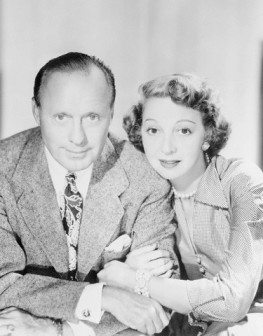 Jack Benny and Marry Livingstone 