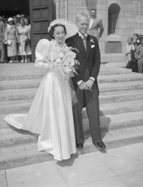 John Farrow and Maureen O'Sullivan in 1936