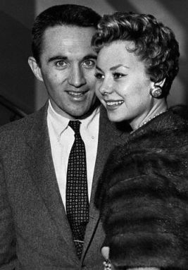 Actress Mitzi Gaynor and her producer husband Jack Bean