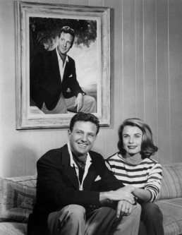 Robert and Rosemarie Stack in 1961