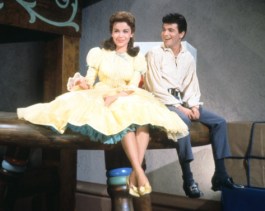 With Tommy Sands in "Babes in Toyland"