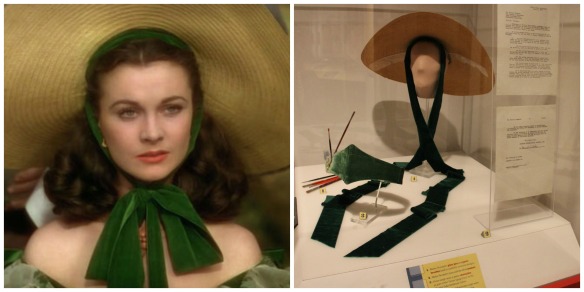 The hast worn by Vivien Leigh in the barbecue scene in Gone with the Wind