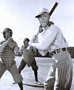 Doris Day plays a tom boy in "On Moonlight Bay" before she goes on her first date with McCrae