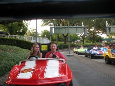2007 at Disney World with dad