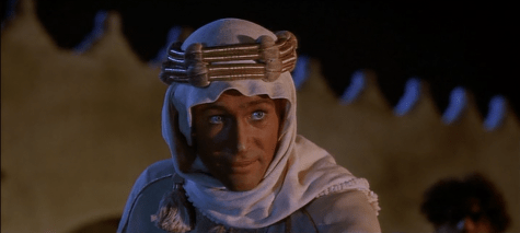 Peter O'Toole in "Lawrence of Arabia" (1962)