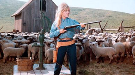 Doris Day as a sheep raising suffragette in "The Ballad of Jose" (1967) 