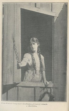 Clara Kimball Young as Plutina in "Heart of the Blueridge." Photo scanned from the movie version of the book.