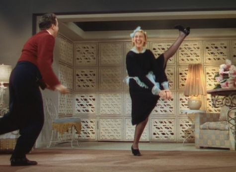 One of Charlotte Greenwood's signature dance moves (Comet Over Hollywood/ Screen cap by Jessica P)