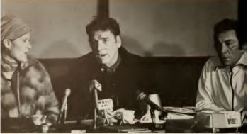 Lancaster and Mitchell in a press conference. Source: Clemson TAPS Yearbook 1972-1973