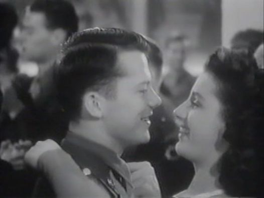 Jean (Riordan) gives California (McCallister) his first kiss