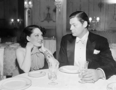 Lupe Velez and Johnny Weissmuller in 1935.