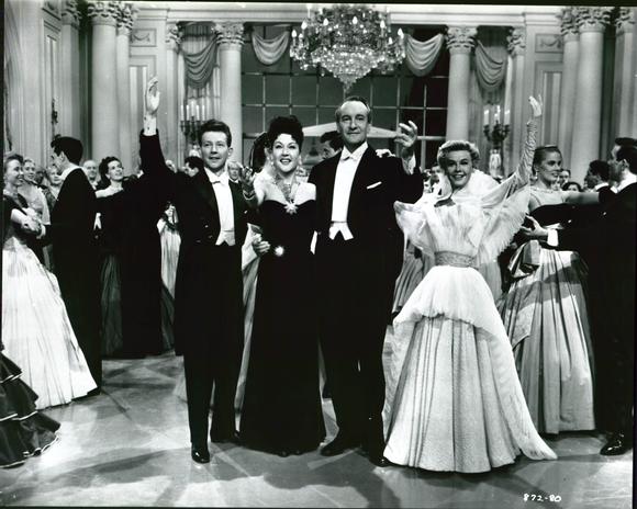 Donald O'Connor, Ethel Merman, George Sander,  Vera-Ellen in "Call Me Madam"