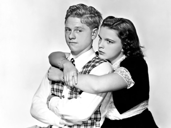 Mickey Rooney and Judy Garland in "Love Finds Andy Hardy." 
