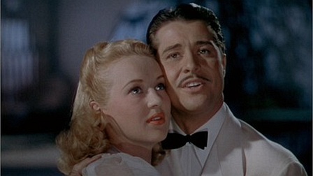 Betty Grable and Don Ameche in "Down Argentine Way"