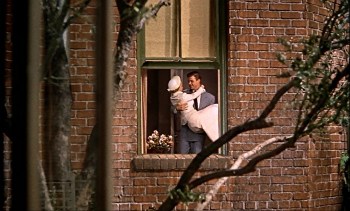 Rand Harper and Havis Davenport play the newlyweds.