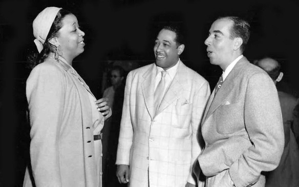 Ethel Waters, Duke Ellington and director Vincent Minnelli on the set of "Cabin in the Sky" (1943). Source: A Certain Cinema