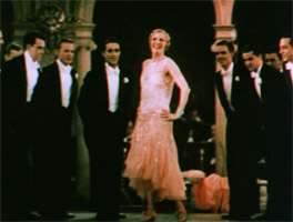 The last remaining color scene during the "Sally." 