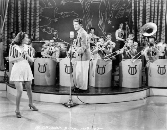 Ruby Keeler and Ozzie Nelson in "Sweethearts of the Campus" (1941)