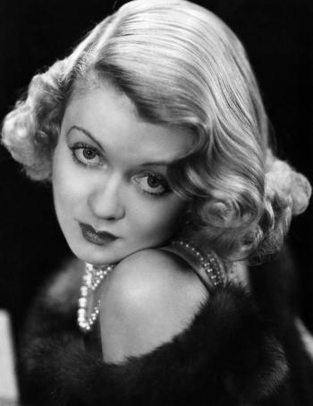 Actress Constance Bennett at the height of her career in the 1930s.