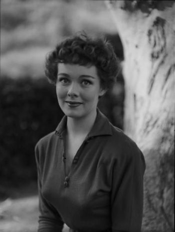 Actress Phyllis Kirk in the early-1950s.