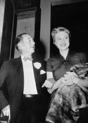 Cole Porter and his wife Linda Lee