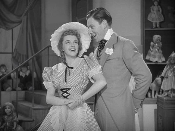 Judy Garland and George Murphy in the 