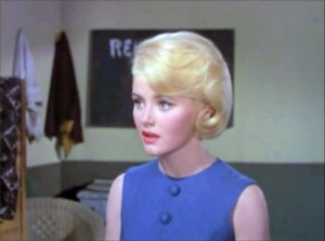 Noreen Corcoran as a blonde.