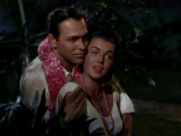 Howard Keel and Esther Williams in Pagan Love Song