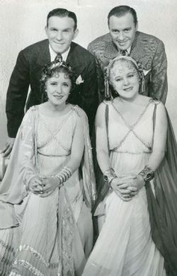 George Burns, Jack Benny, Gracie Allen, Mary Boland