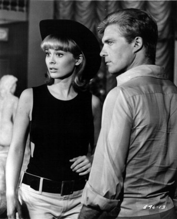 Debbie Watson and Gil Peterson in "The Cool Ones"