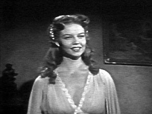 Sally Fraiser as the Ghost of Christmas Past