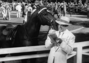 Bob Hope as the Lemon Drop Kid bets on horses and gets in trouble.
