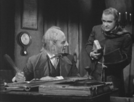 Scrooge and Bob Cratchit