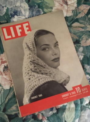 LIFE magazine, Jan. 8, 1945 (Photo/Comet Over Hollywood)