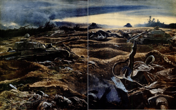 Painting by Ogden Pleissner