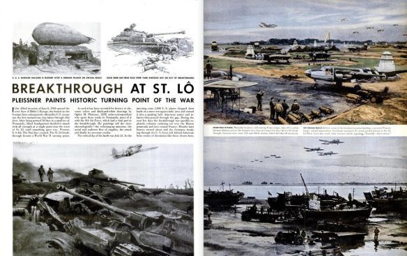 Painting by Ogden Pleissner