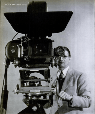 The camera used to shoot The Doughgirls, photographed by Ralph Crane 