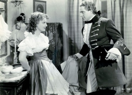 Jeannette MacDonald and Nelson Eddy in their first on-screen pairing, "Naughty Marietta." 