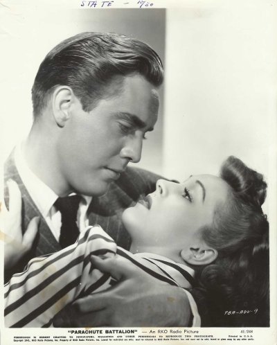 Edmond O'Brien and Nancy Kelly in a publicity still.
