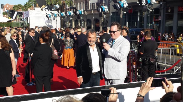 Darryl Hickman on the red carpet (Photo: Jessica Pickens)
