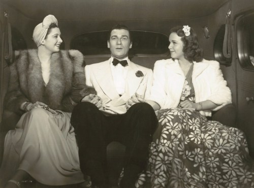Kay Francis, Walter Pidgeon and Deanna Durbin in "It's a Date" 