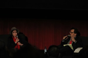 Anna Karina with Ben Mankiewicz