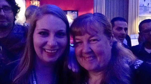 With one of my Twitter moms.