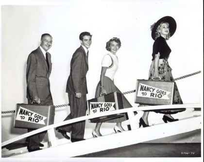 Promotional photo for "Nancy Goes to Rio"