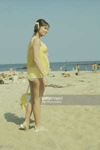 There is only one brief glimpse of the beach int his Gidget film (Getty Images)