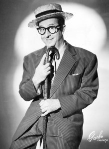 Phil Silvers as his character Jerry Biffle. 