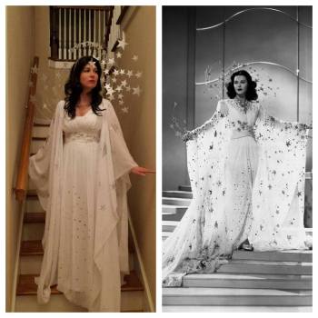 My version of Hedy Lamarr's "Dream" costume
